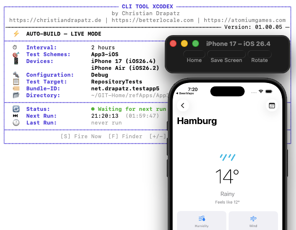 Automatisierte Tests in xcodex