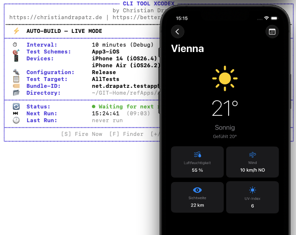Automatisierte Tests in xcodex